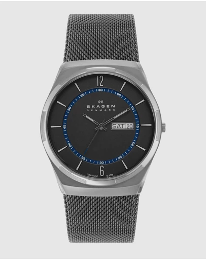 Skagen - Skagen Melbye Titanium Charcoal Watch SKW6078