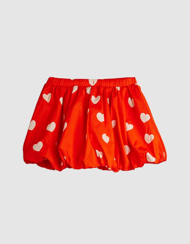 Mini Rodini - Hearts Aop Woven Balloon Skirt - Babies-Teens