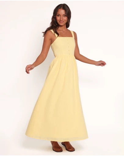 Petal & Pup - Caty Maxi Dress - Yellow