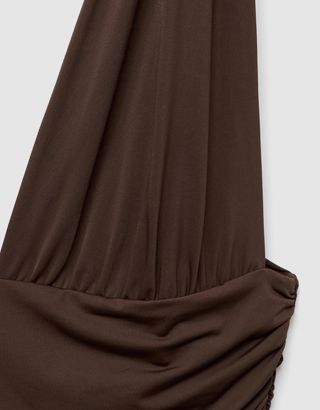 M.N.G - Long Dress With Contrasting Design