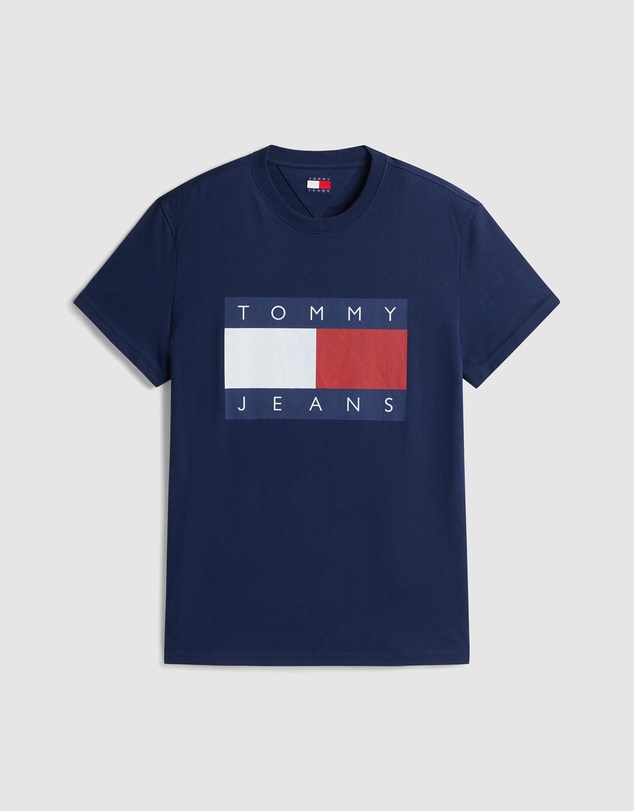 Tommy Jeans - Regular Big Flag Short Sleeve Tee