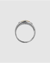 Haze & Glory - ICONIC EXCLUSIVE - Ring Triangle Trinity Signet 925 Sterling Silver