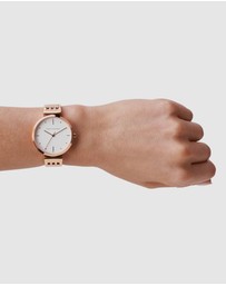Armani Exchange - Rose Gold-Tone Women's Analogue Watch
