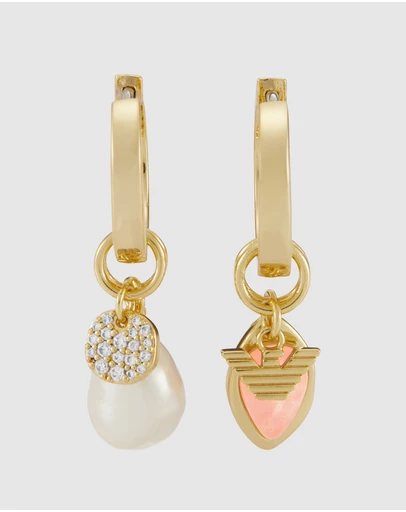 Emporio Armani - Gold Tone Earring