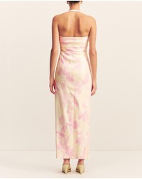 Shona Joy - Addison Draped Halter Maxi Dress