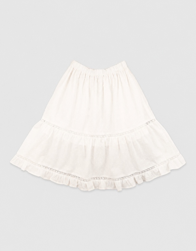 Bebe by Minihaha - PARADISO DOBBY MIDI SKIRT 1-7Y