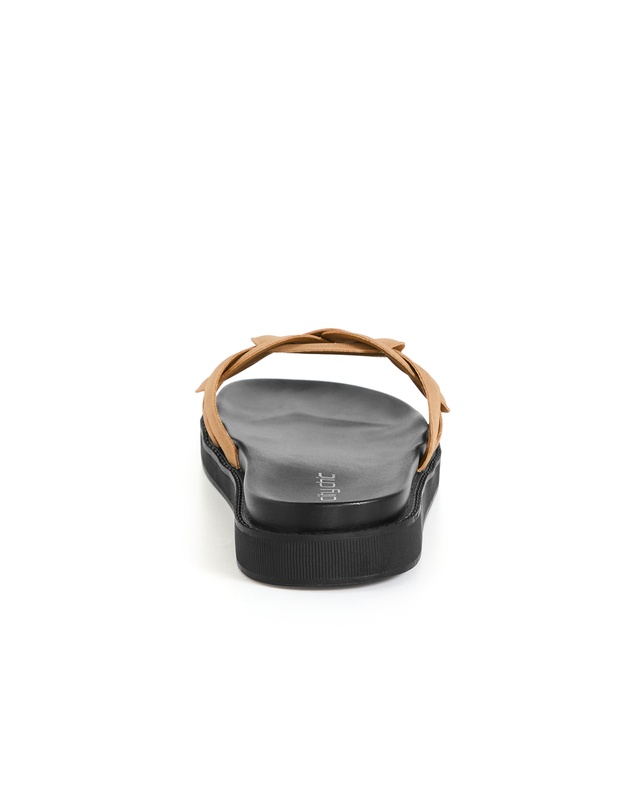 City Chic - WIDE FIT Star Weave Slide