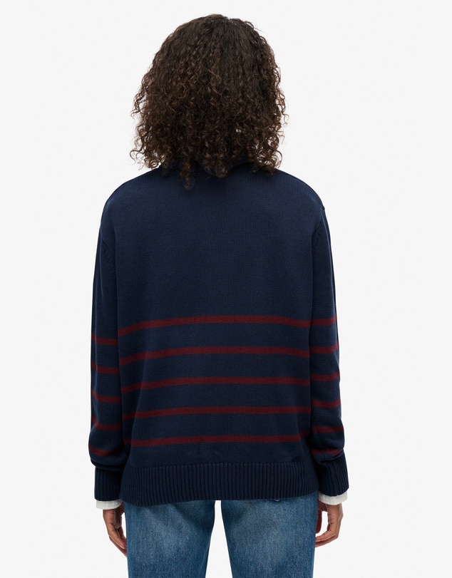 Superdry - Cotton Half Zip Knit