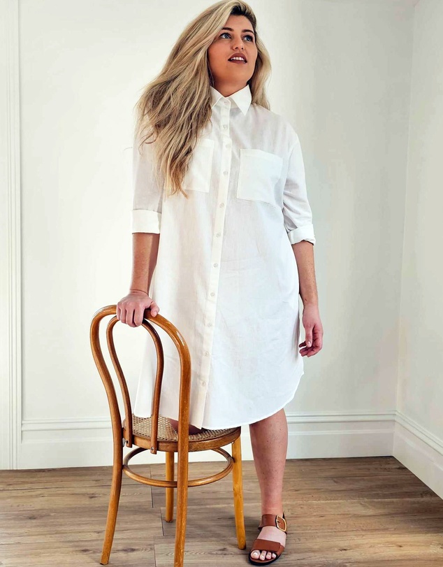 Hope & Harvest - Boyfriend Shirt Dress