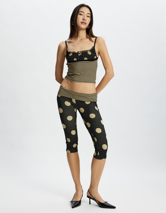 Jaded London - Lola Ruched Cami Top