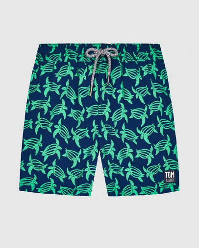 Tom & Teddy - Turtle Swim Shorts