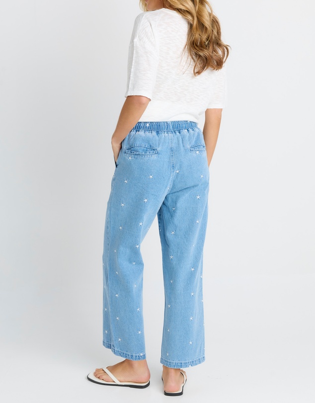 Betty Basics - Star Denim Jogger