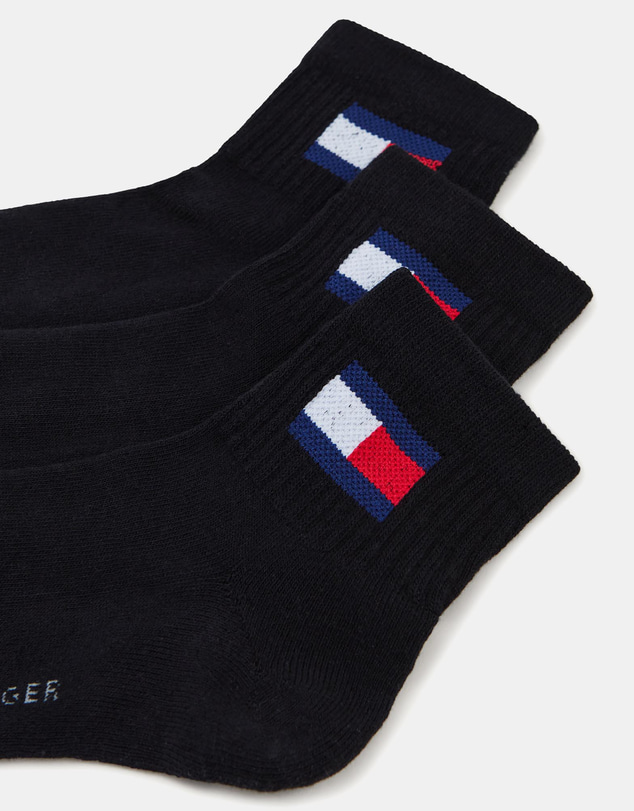 Tommy Hilfiger - 3-Pack Quarter Socks