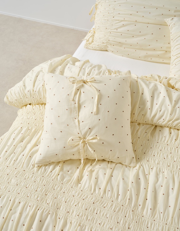 Linen House - Nina Spot Cushion Filled