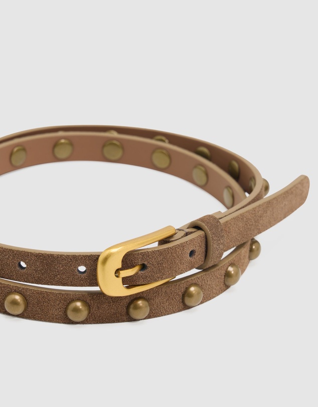 Oxford - Gloria Skinny Stud Belt