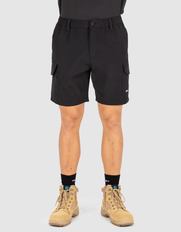 UNIT Workwear - UNIT Flexlite Mens Lightweight Cargo Shorts