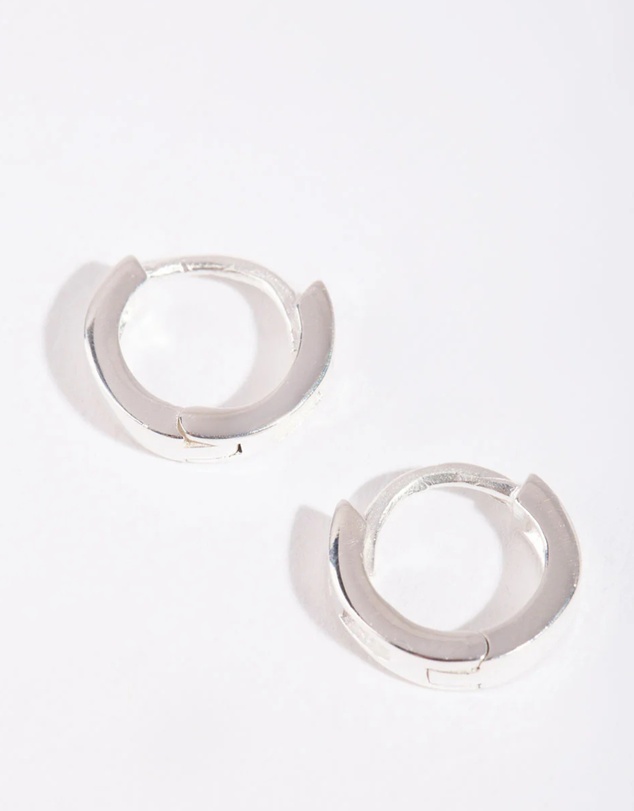 Lovisa - Sterling Silver Classic Huggie Earrings