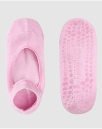 Pussyfoot - 3 Pack Bamboo Pilates Barre Yoga Grip Ankle Socks