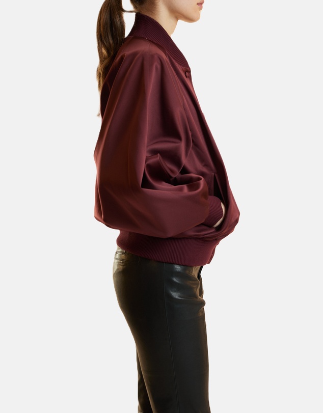 Cynthia Rowley - Satin Bomber Jacket