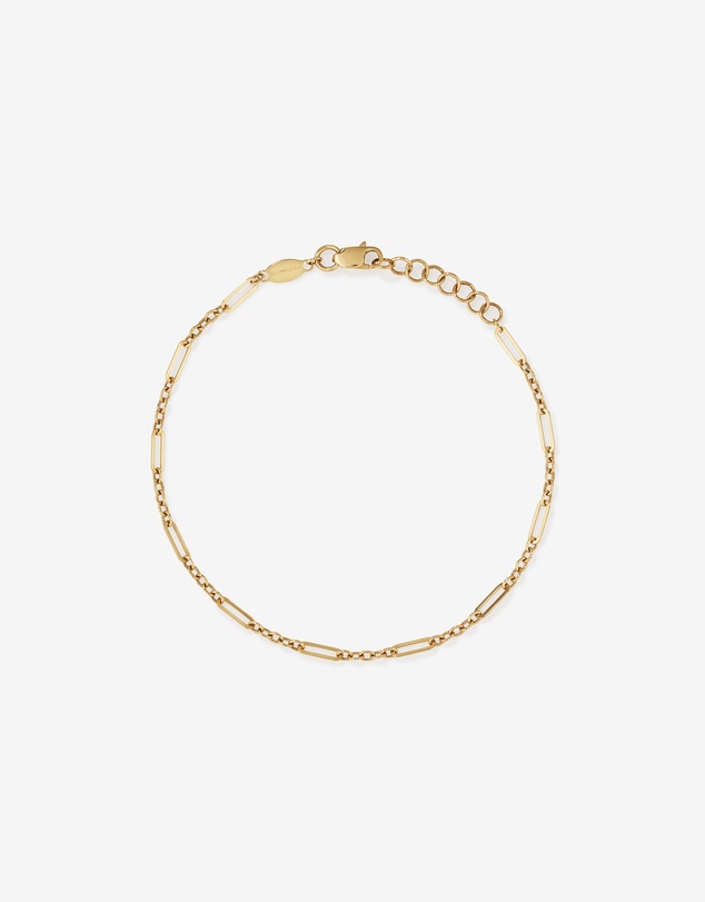 Michael Hill - Paperclip 3 and 1 Bracelet in 10kt Yellow Gold