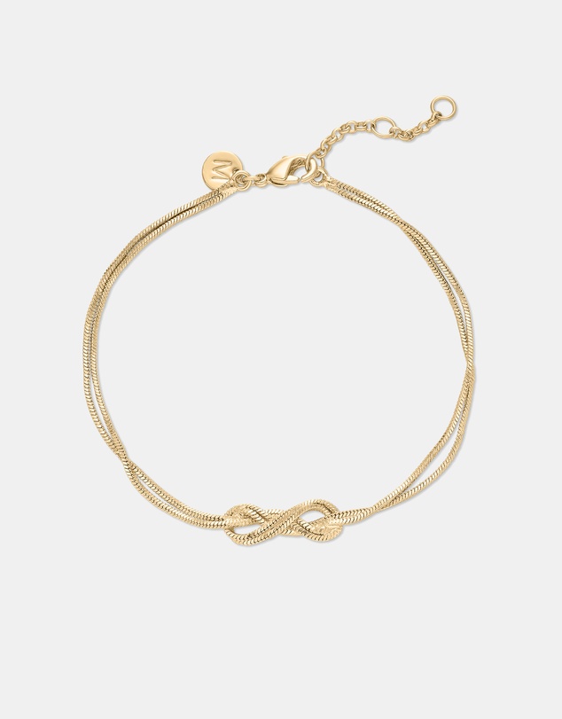 Mestige - Infinity Sky Bracelet - 18K Gold Plated