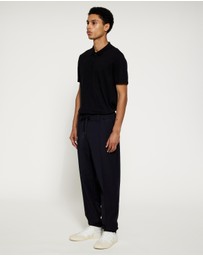 Armani Exchange - Mid-Rise Drawstring Trousers
