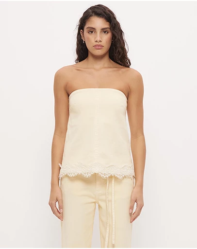 MON RENN - Lacie Denim Top