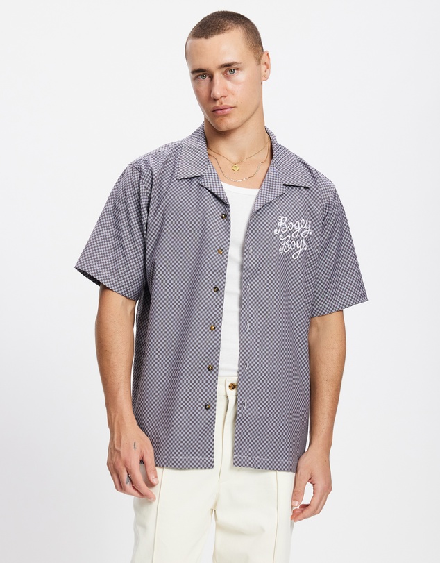 Bogey Boys - Mini Checkered Button-Up