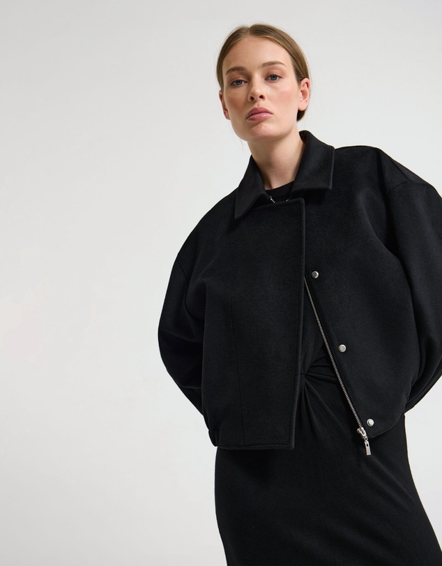 Oxford - Freja Detatch Faux Fur Trim Jacket