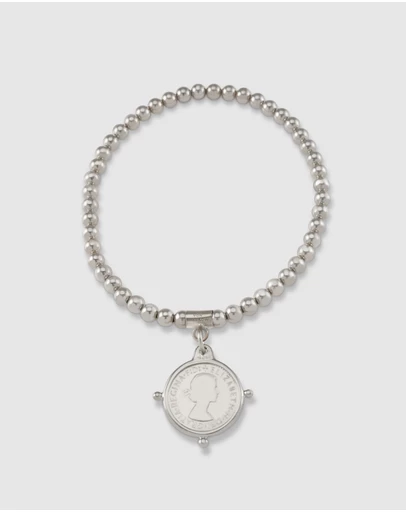 Von Treskow - Compass Frame Coin Bracelet