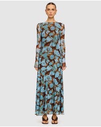 KIVARI - Nieve Mesh Maxi Dress