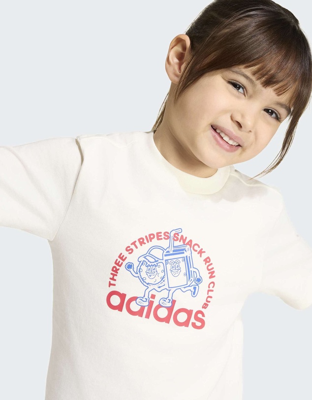 adidas Sportswear - SNACKS GRAPHIC T-SHIRT KIDS