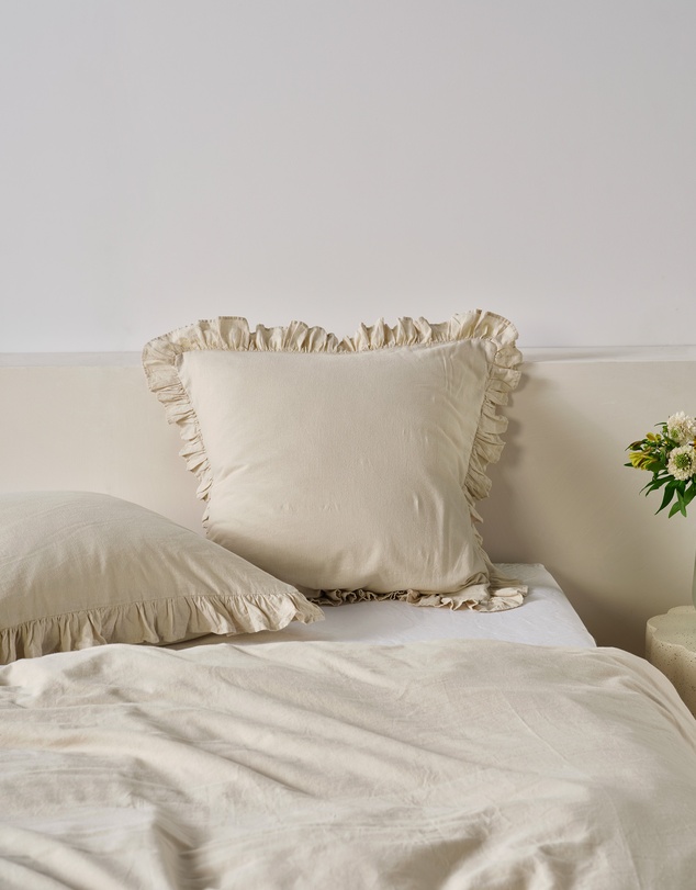 Linen House - Vintage Ruffle European Pillowcase