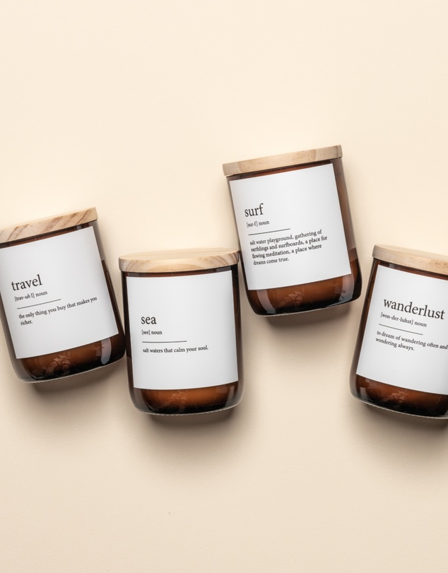 The Commonfolk Collective - Surf ~ Dictionary Meaning Candle