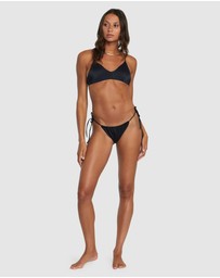 RVCA - Solid Tie Skimpy Bikini Bottoms