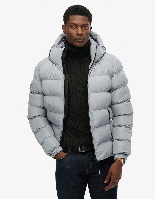 Superdry - Hooded Sports Puffer Jacket