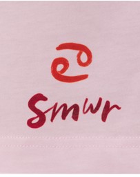 SMWR. by The Somewhere Co - Cancer Astrology Oversized Tee