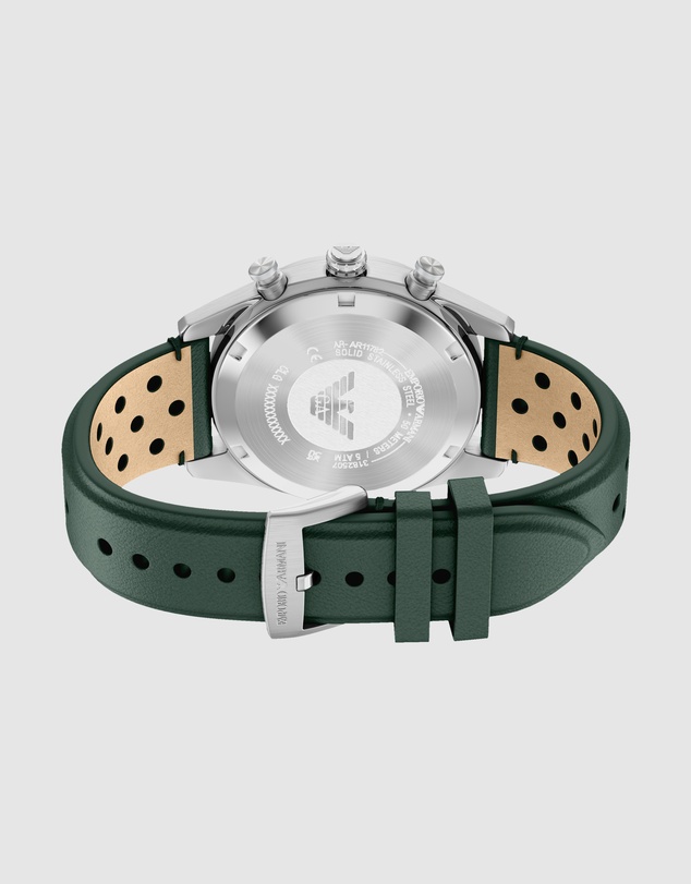 Emporio Armani - Green Chronograph Watch