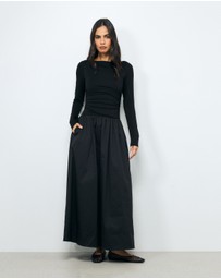 AERE - Kaia Midi Dress