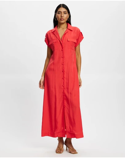 Pink Ruby - Rosa Midi Dress