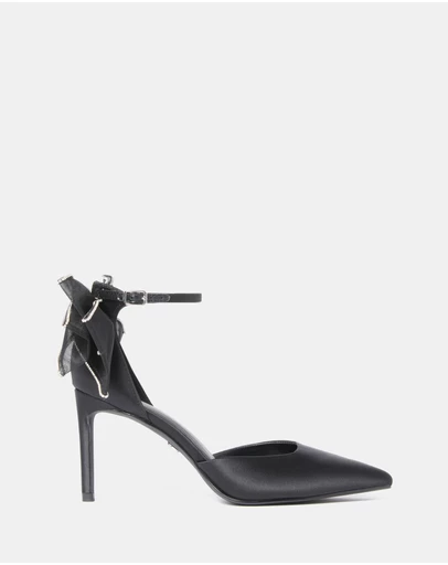 Forever New - Dana Diamante Bow Court Shoes