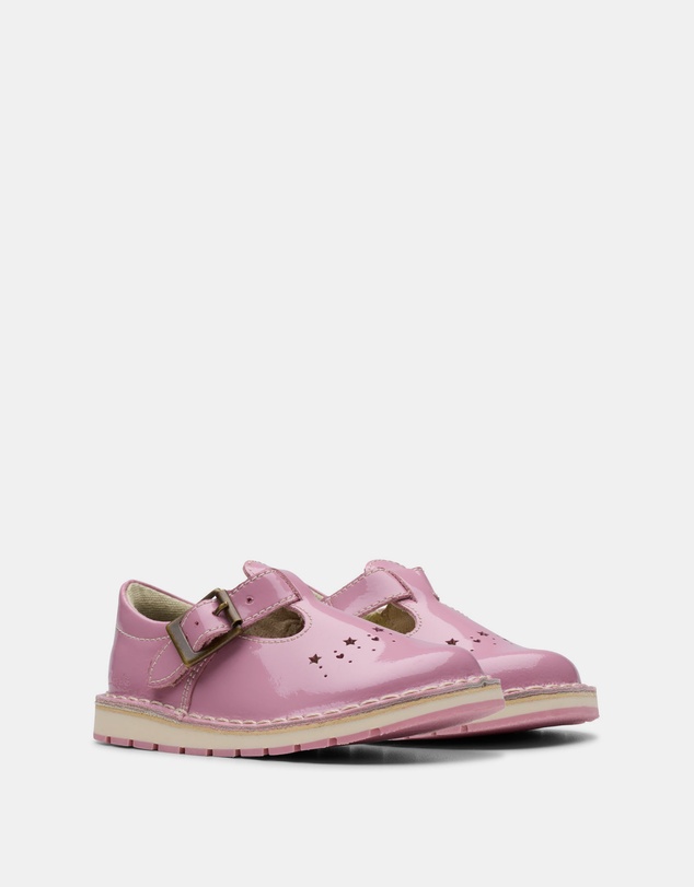 Clarks - Joyful Skip (T) Pink Patent