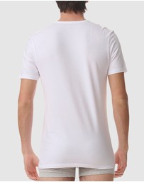 adidas Sportswear - 2 Pack Active Flex Cotton V-Crew Neck T-Shirt