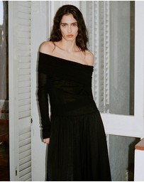 M.N.G - Palace Off-The-Shoulder Dress