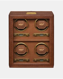 Wolf - WOLF Brogue 4 Piece Watch Winder