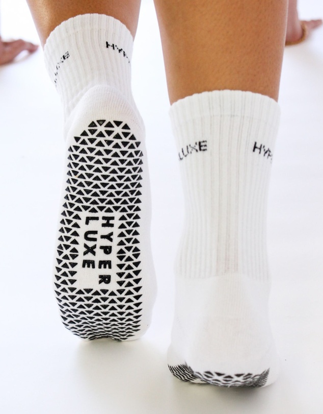 HyperLuxe The Label - Crew Pilates Sock