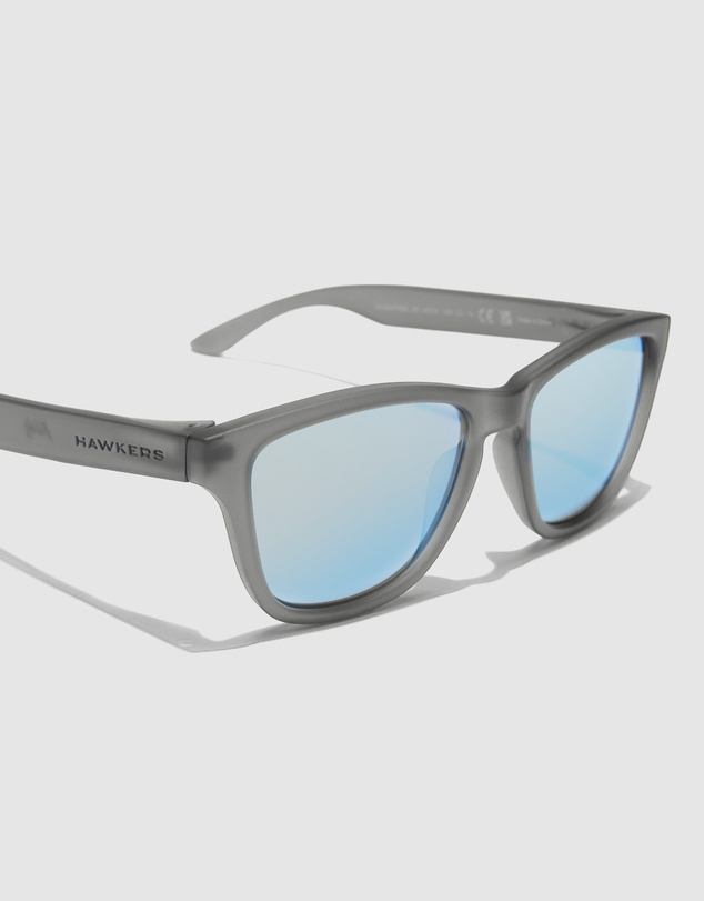 Hawkers Co - HAWKERS - Frozen Grey Clear Blue ONE KIDS Sunglasses for Men and Women UV400