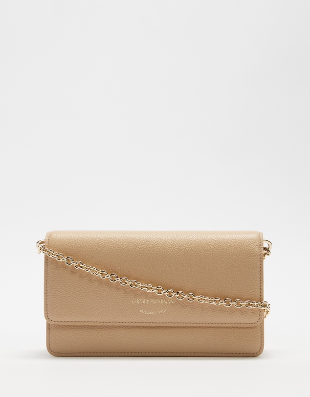 Emporio Armani - Leather Wallet On Chain