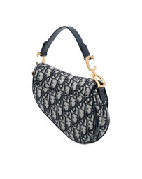 Pre-Loved by Azura Reborn - Pre-Loved Mini Oblique Canvas Saddle Bag