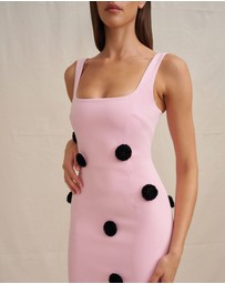 BY JOHNNY. - Anita Spot Midi Dress